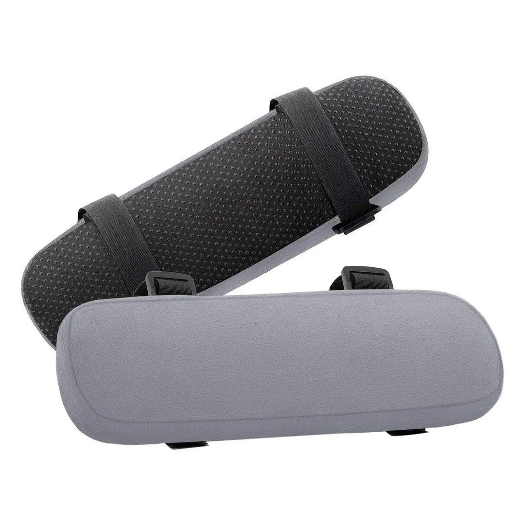 2PCS Memory Foam Armrest Cushions for Office & Gaming Chairs, Washable