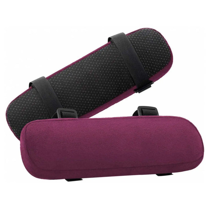2PCS Memory Foam Armrest Cushions for Office & Gaming Chairs, Washable