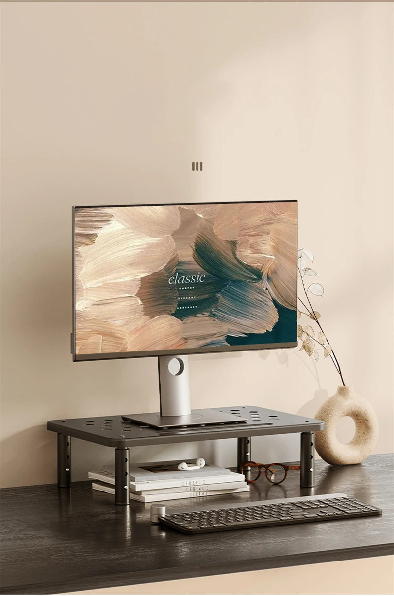 Adjustable Monitor Stand – Ergonomic Computer Screen Riser
