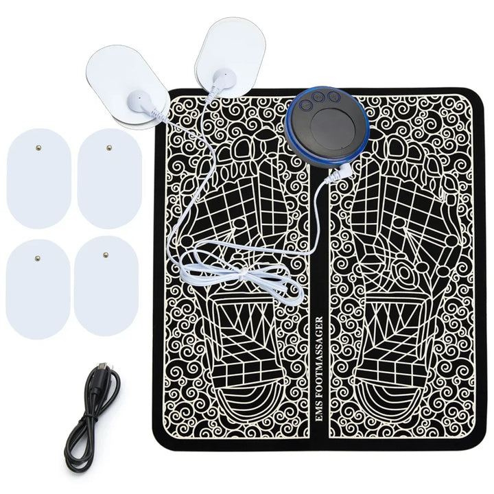 EMS Foot Massager Pads | Relieve Tired Feet & Improve Circulation While You Work