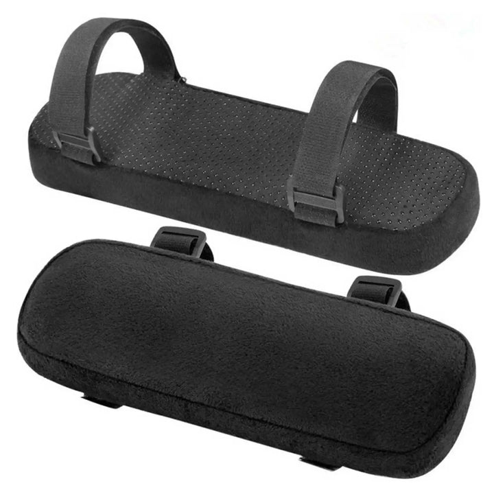 2PCS Memory Foam Armrest Cushions for Office & Gaming Chairs, Washable