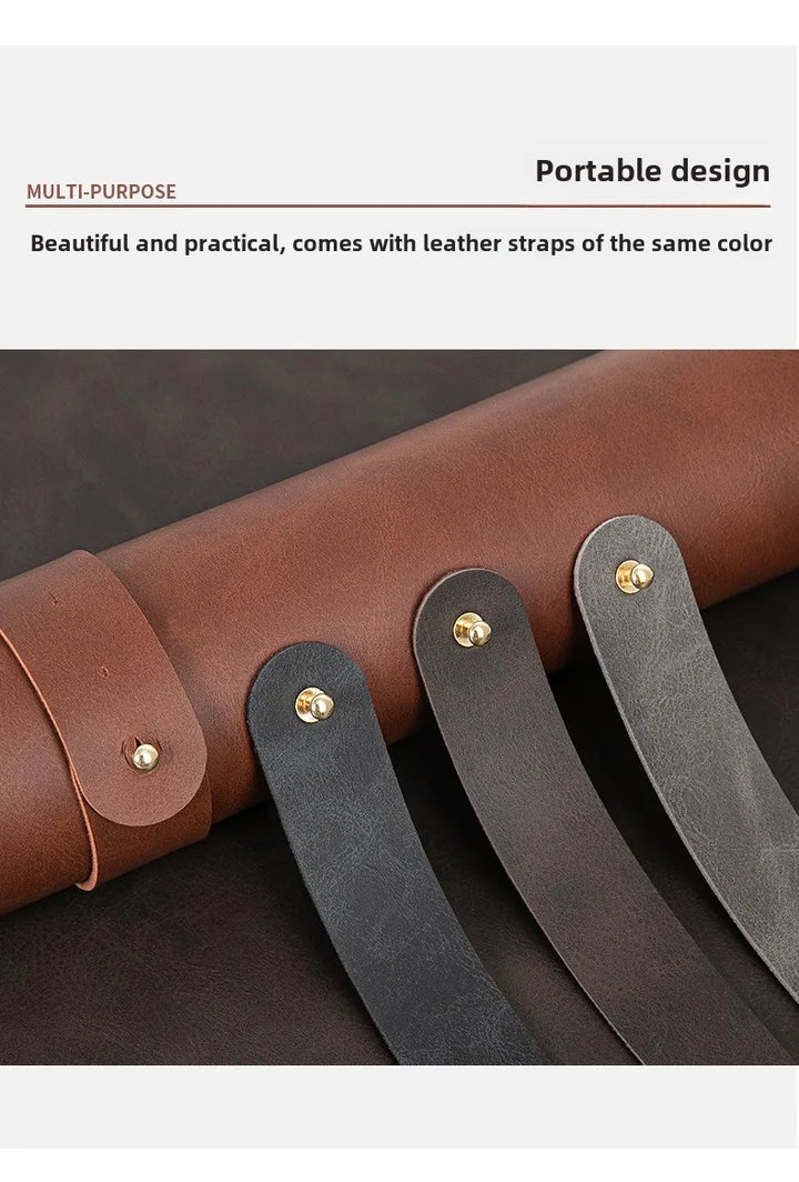 Waterproof PU Leather Desk Pad | Large Non-Slip Mouse Pad & Desk Protector