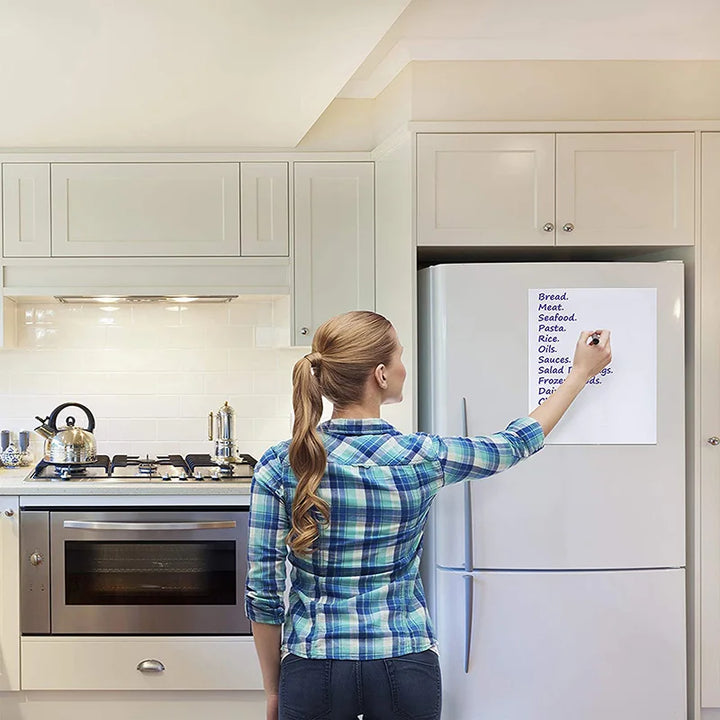 A5 Magnetic Dry Erase Whiteboard – Fridge Memo Pad