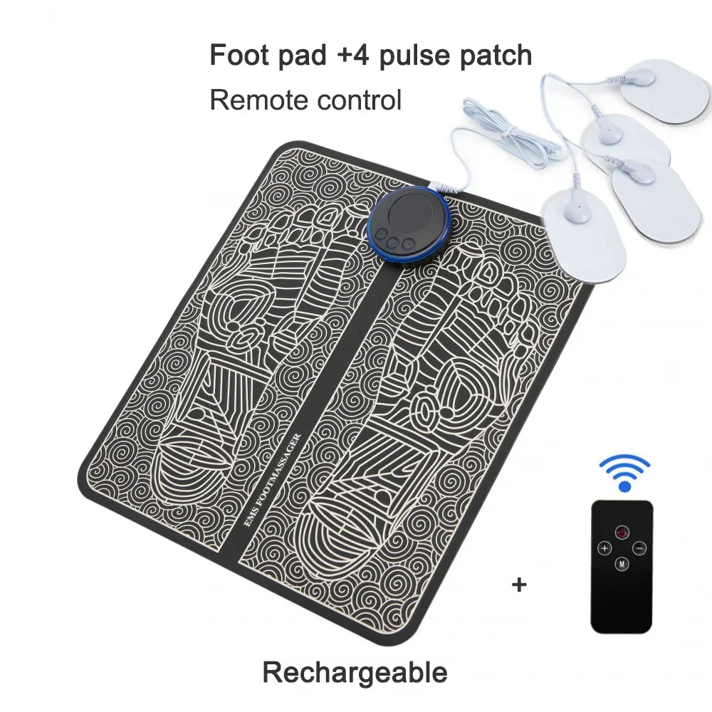 EMS Foot Massager Pads | Relieve Tired Feet & Improve Circulation While You Work
