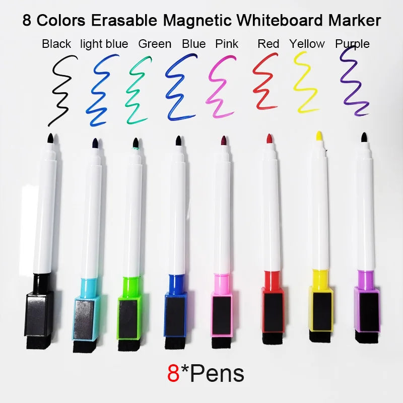 A5 Magnetic Dry Erase Whiteboard – Fridge Memo Pad
