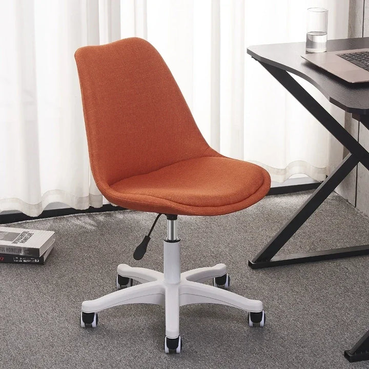 Ergonomic Swivel Desk Chair – Adjustable Office & Study Chair with Lumbar Support, Modern Compact Design for Home, Dorm & Workspace