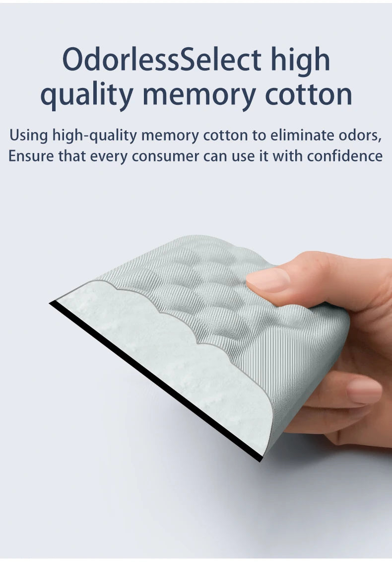 Ergonomic Memory Foam Wrist Rest for Keyboard & Mouse – Office Use