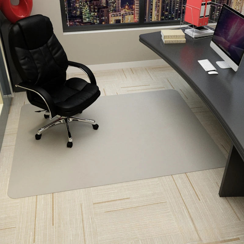 Anti-Slip Rolling Chair Mat 35”x47” (90x120cm) – Waterproof Office & Gaming Floor Protector Rug (Stripe Design)