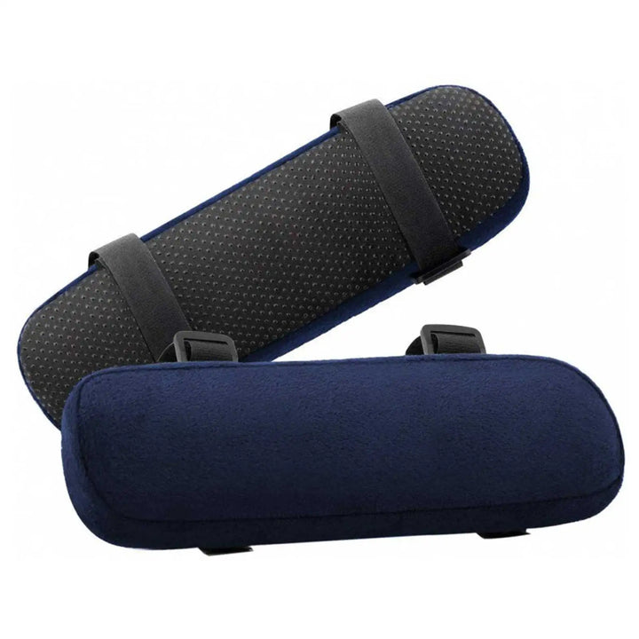 2PCS Memory Foam Armrest Cushions for Office & Gaming Chairs, Washable