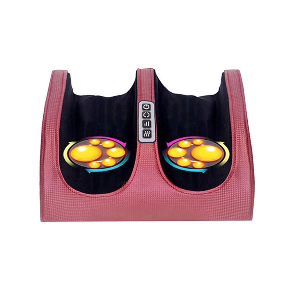 Electric Shiatsu Foot Massager - Deep Tissue Kneading + Heat Therapy