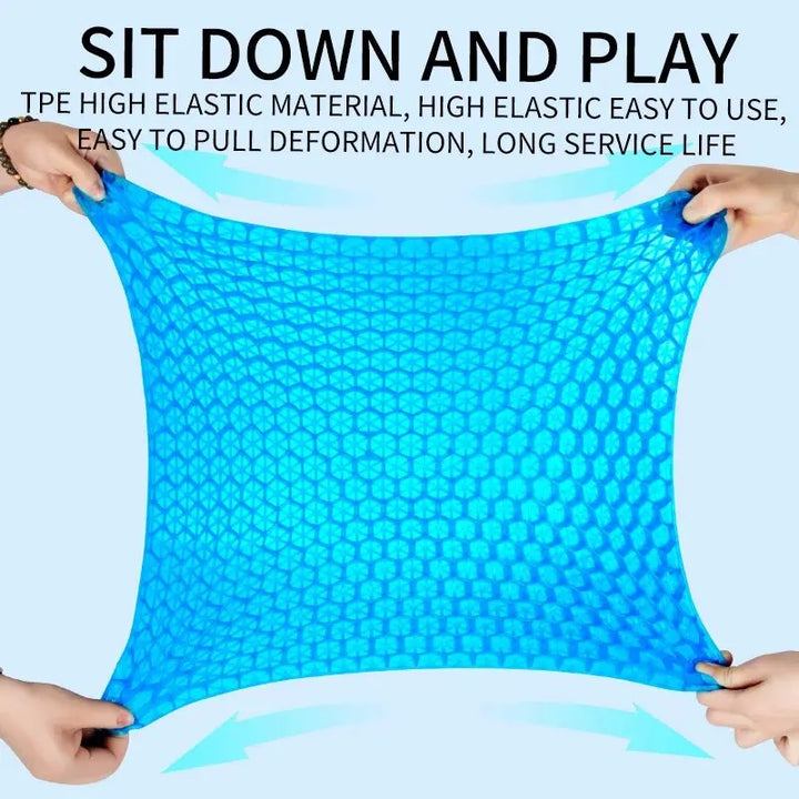 Gel Seat Cushion – Honeycomb Design for Back & Tailbone Relief