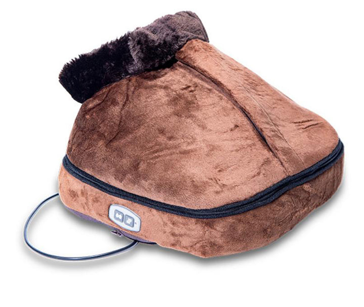 Electric Heating Massage Shoes | Infrared Foot Warmer with Remote Control