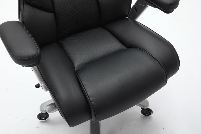Big & Tall Executive Office Chair | 500 lbs Capacity, Flip-Up Arms & Wide Ergonomic Seat